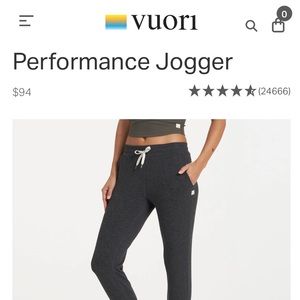 VUORI joggers